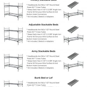 Metal Beds & Bunk Sets